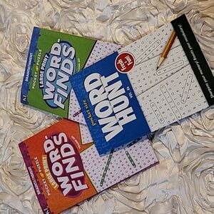 Word Search / Find Books Set of 3 Books.